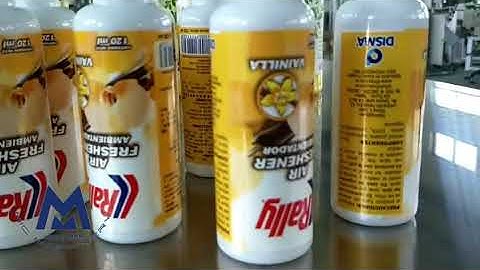 MIC-RT60 front back sides labeling machine for round bottle with roll  label device