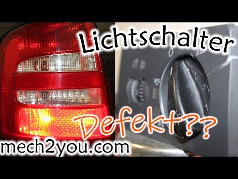 🛠️ Lichtschalter Auto defekt | Nebelschlussleuchte spinnt | DIY Auto
