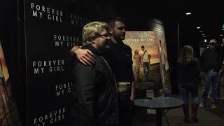 Alex Roe - Houston, Texas - Forever My Girl - Photo Op Afterward