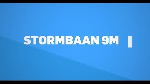 JB Stormbaan 9 meter