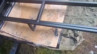 Выдвижная платформа для пикапа GREAT WALL DEER. Видео номер 3.# DIY. Truck bed  cargo Slides.