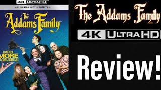 The Addams Family 1991 4K Uhd Blu-Ray Review