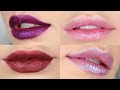 Lime Crime METALLIC VELVETINES & DIAMOND CRUSHERS swatches