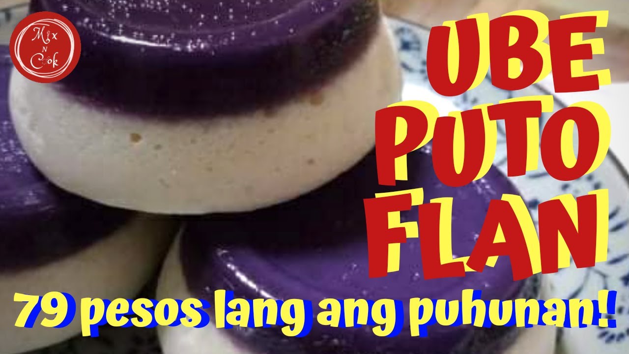 Ube PutoFlan | Mix N Cook