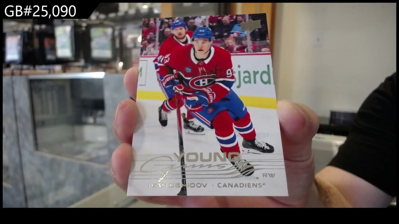 GB #25,090 - 2025-26 UD Series 1 & Series 2 Hockey 4 Box Break