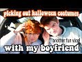 PICKING OUR HALLOWEEN COSTUMES (vlog w/ my bf)