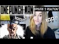 100 WHAT?! One Punch Man Episode 3 - The Obsessive Scientist REACTION!