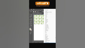 Create seamless pattern background - Adobe Illustrator Technique