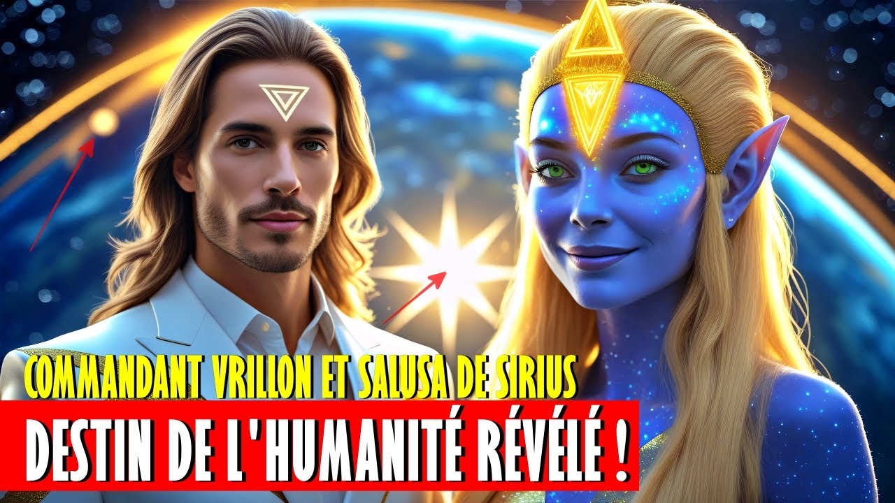 ⚠️ Le Commandement Ashtar et Salusa de Sirius RÉVÈLENT le Destin de l ...