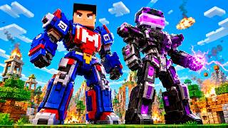 Nos convertimos en TRANSFORMERS en Minecraft