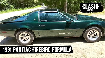 1991 Pontiac Firebird Formula Walk Around