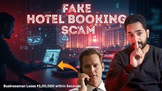 Hotel Booking Scam! Businessman Loses ₹2,00,000 within Seconds | Cyber Fraud | Ravindra Dwivedii