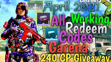 CODM Redeem Codes | CODM Garena Redemption Code | CODM Redeem Code | CODM
