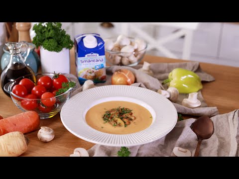 Video: Cum Se Face Supă Cremă Cu Ciuperci și Smântână