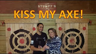 Stumpy's Axe Throwing - Kiss My Axe!