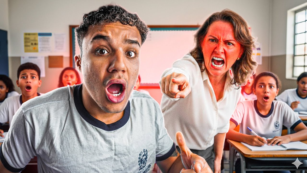 O Aluno Que Responde A Professora