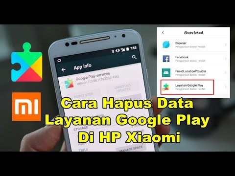 Cara Hapus Data Layanan Google Play Di Hp Xiaomi - Youtube