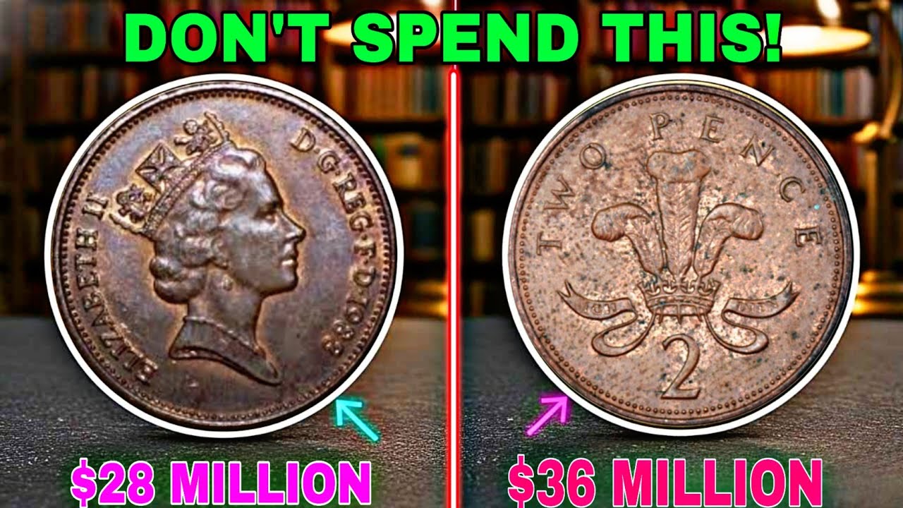 Hidden Treasures: The 5 Most Expensive UK Two Pence Coins Every Collector Wants 🔥!
