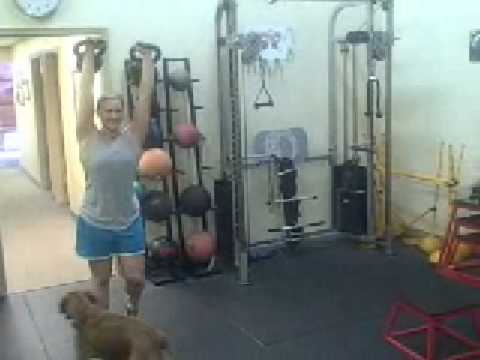 Overhead Kettlebell Carry For A Strong Core abdominals laterals