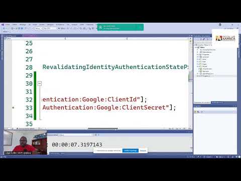 Visual Studio 2022, .Net 6, Blazor and Google Authentication