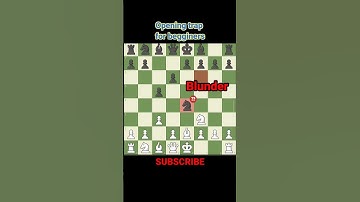 Opening trap for begginers | Tactical chess | Double attack #chess #shorts #checkmates