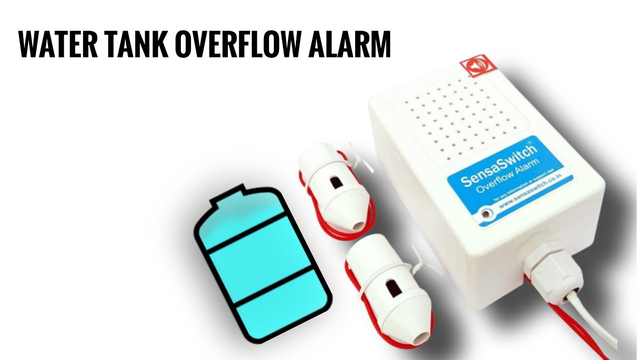Water tank overflow alarm 