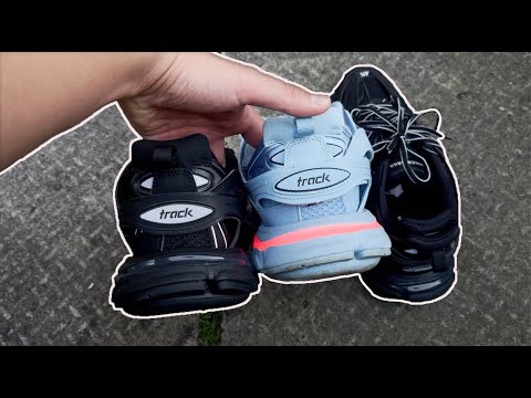 LED vs NO LED! Balenciaga LED Track Black Sneaker (Review) +  display picture 1
