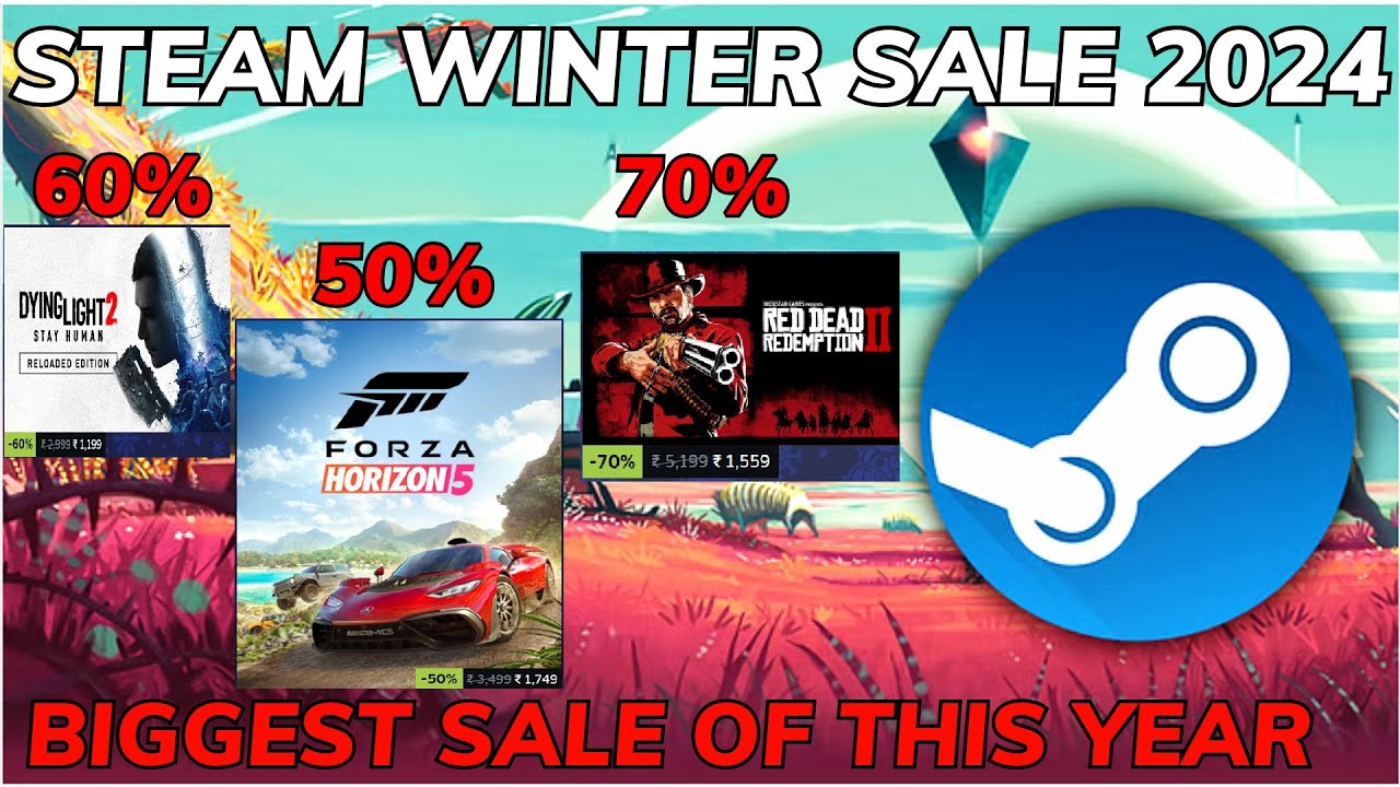 Steam Winter SALE 2024 is here !! Biggest sale of this Year - YouTube