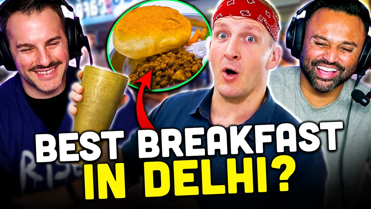 Best Breakfast In Delhi REACTION! | Best Ever Food Review Show
