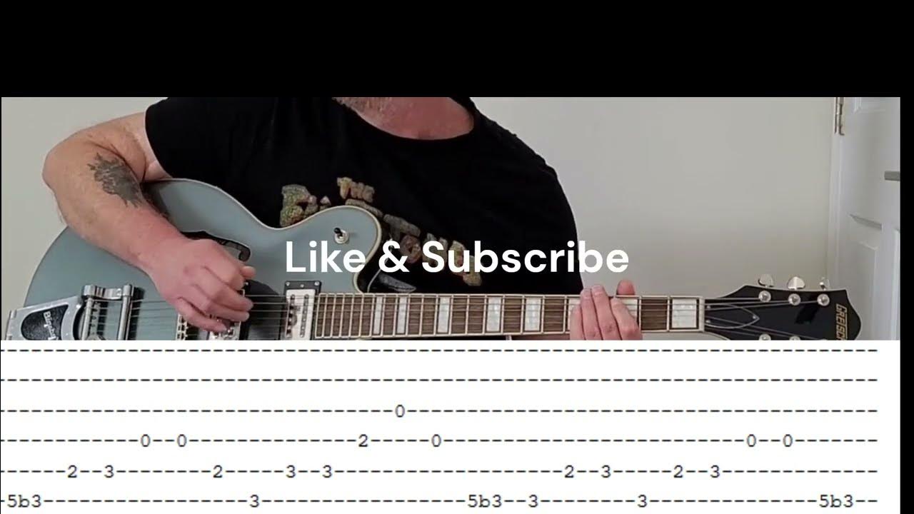 Easy rebel rouser guitar lesson with tabs play like duane eddy youtube