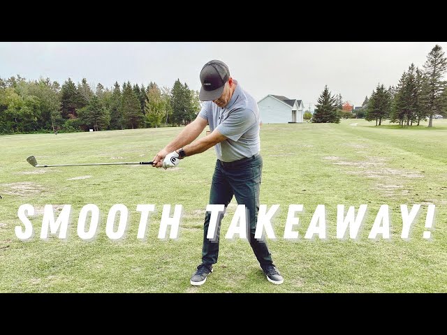 HOW TO SLOW DOWN YOUR GOLF SWING👍THE SECRET IS IN THE TAKEAWAY