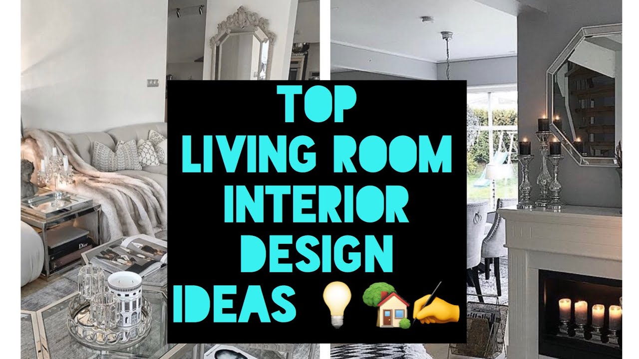 TOP HOME INTERIOR IDEAS + SILVER DECOR FOR LIVING ROOM!! - YouTube