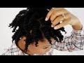 Twist Out Natural Hair 2 Strand Twists Take Down on 4c Hair Tutorial Part 3