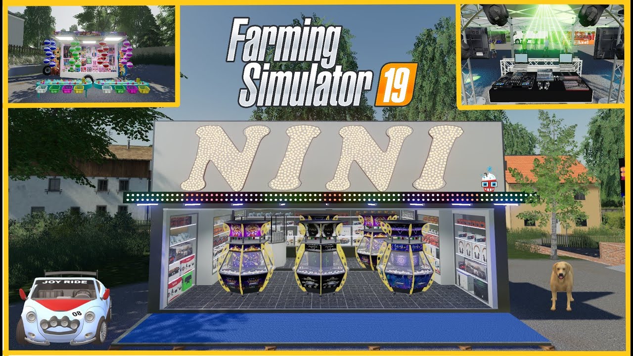 🔴Les manèges s'installe profitez s'en (FS19)