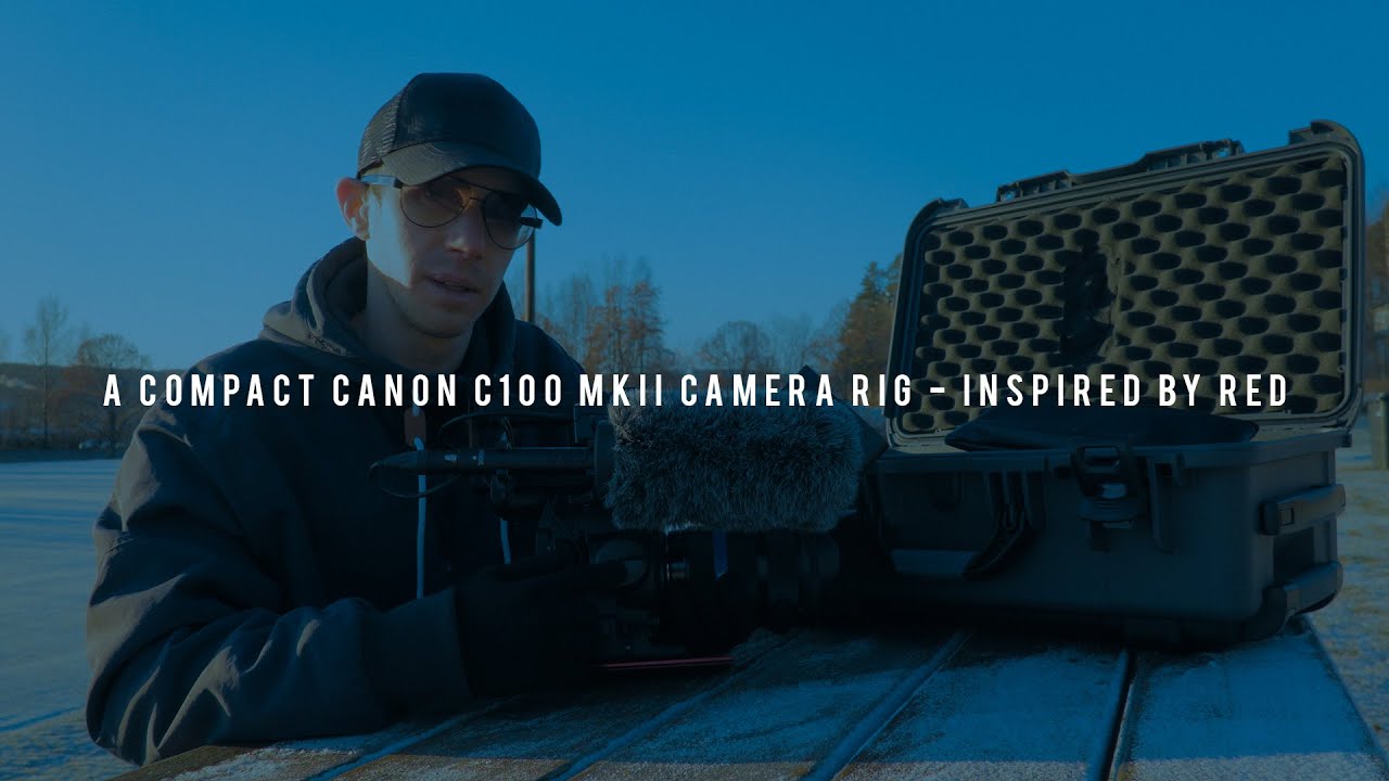A compact Canon c100 mkII camera rig - inspired by RED - YouTube