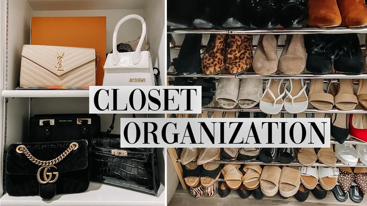CLOSET CLEAN OUT AND ORGANIZATION // Spring Cleaning my Closet // Spring Cleaning Motivation