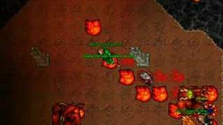 Demon killing lvl 8 Tibia
