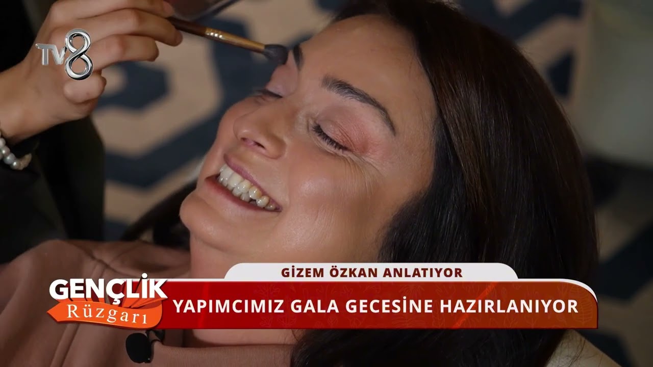 Tv8 Ekranlarında Göz Makyajı Tüyoları | Galaya Hazırlanıyoruz 😍🧡