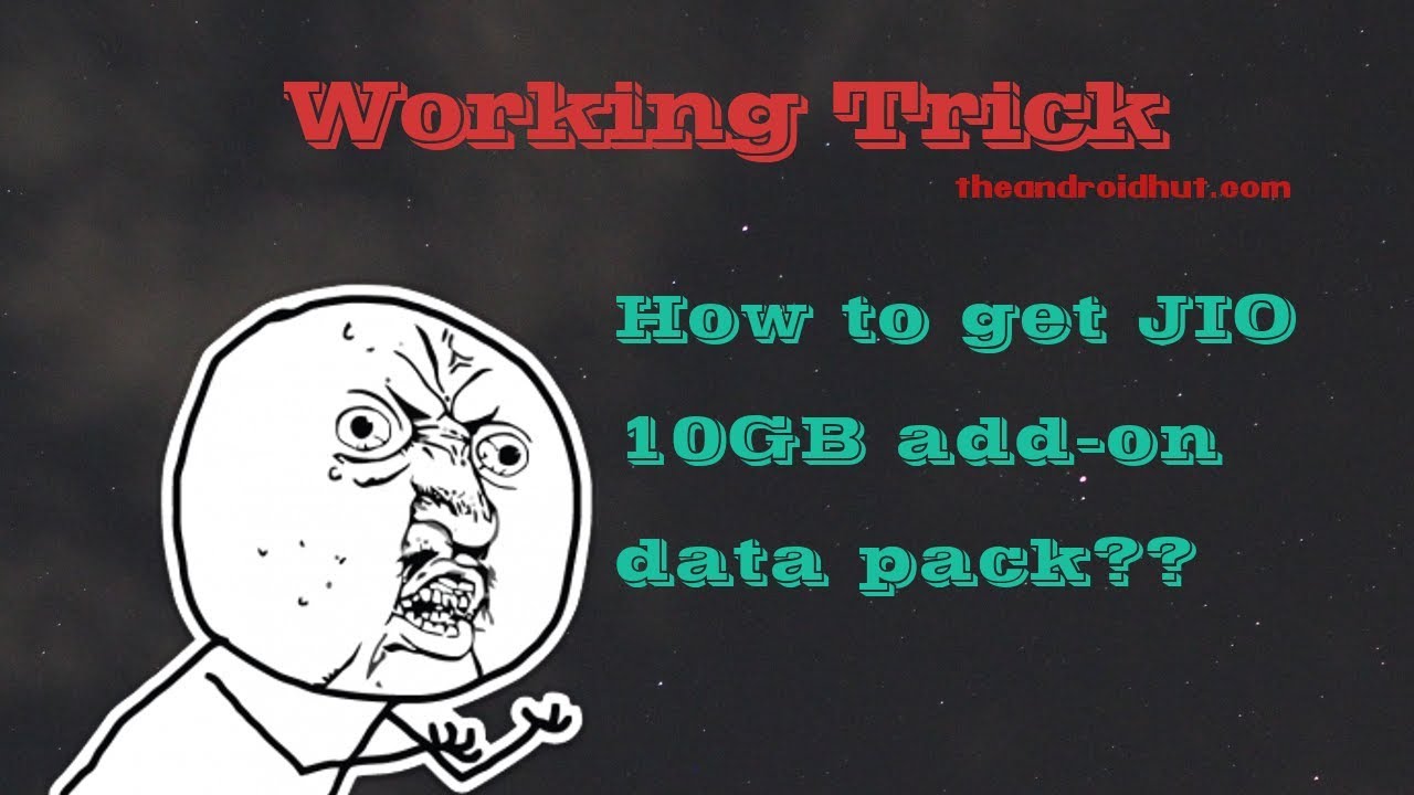 How to get JIO 10GB add on? Jio holi offer YouTube