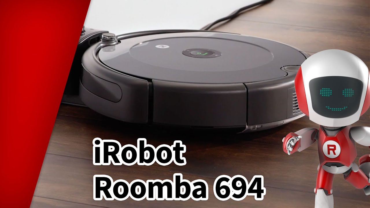 Aspirateur Robot Connecté iROBOT ROOMBA 694 - Performances élevées -  Connecté au Wi-Fi - Cdiscount Electroménager