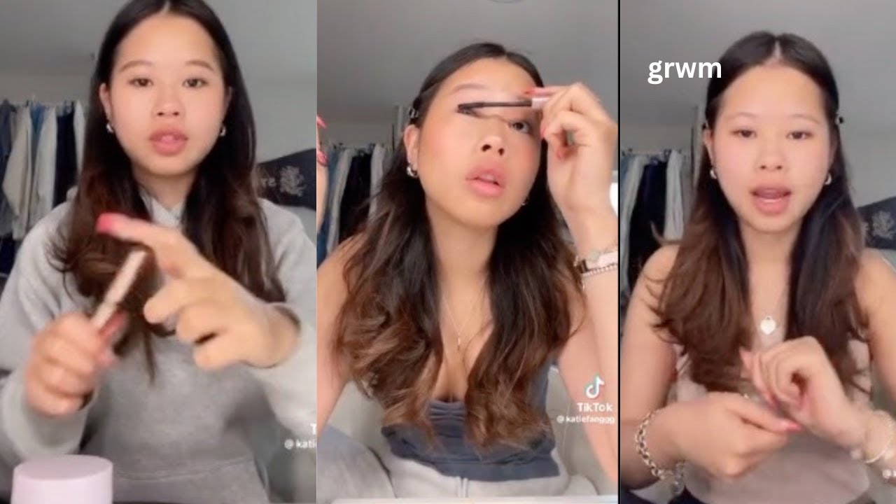 GRWM Katie Fanggg | TikTok Compilation