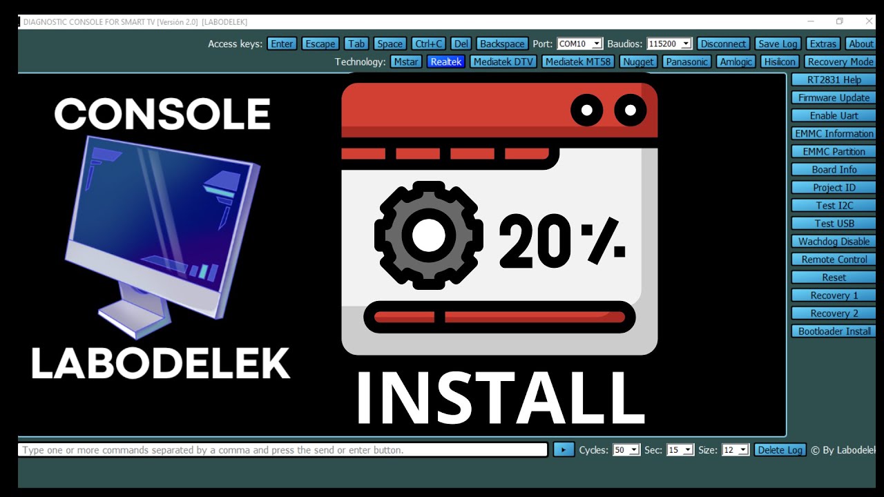 📺 INSTALACIÓN DIAGNOSTIC CONSOLE FOR SMART TV + ACTIVACIÓN 🔧