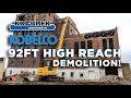 Kobelco sk500 high reach with 92 kocurek demolition front