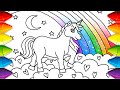 ¡FÁCIL! Cómo dibujar y colorear un unicornio mágico brillante || MANUALIDADES DIVERTIDAS ✨🦄