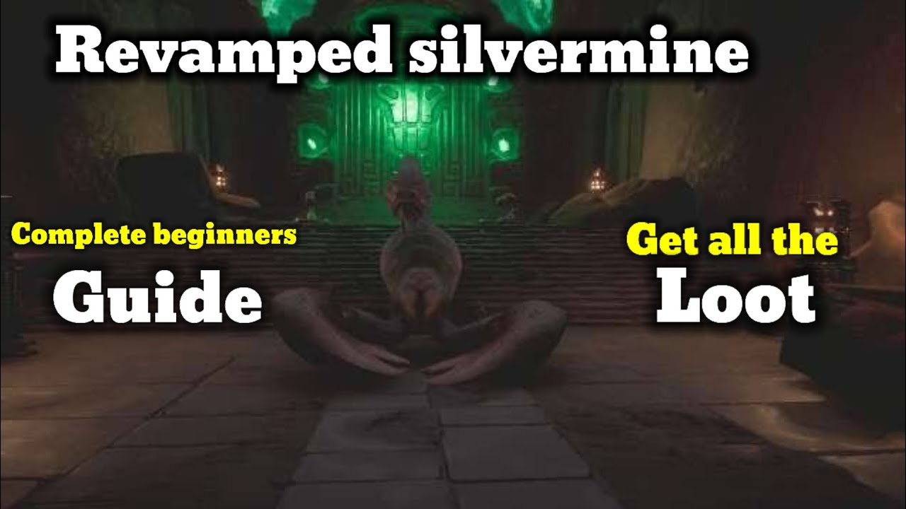 conan exiles 2024 beginner's guide, revamped silvermine dungeon, get all the loot!!!
