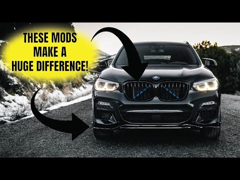 Easy to Install Mods That Make A HUGE Difference! (2019 BMW X3 M40i)