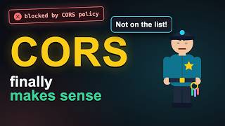 CORS Explained Simply — Why It Works in Postman but Not in Your Browser