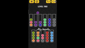 ball sort puzzle level 1182