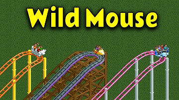 RCT2 Ride Overview - Wild Mouse