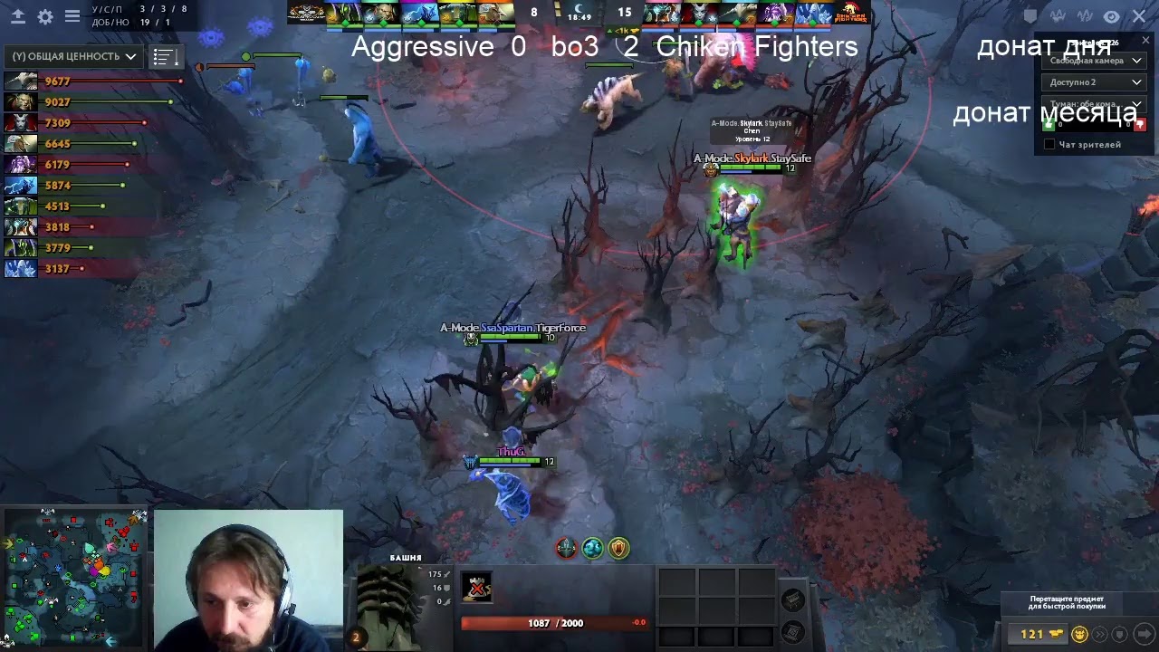 Khan vs Aggressive Mode   ( 0 - 0 ) bo3   Arena of Blood playoff